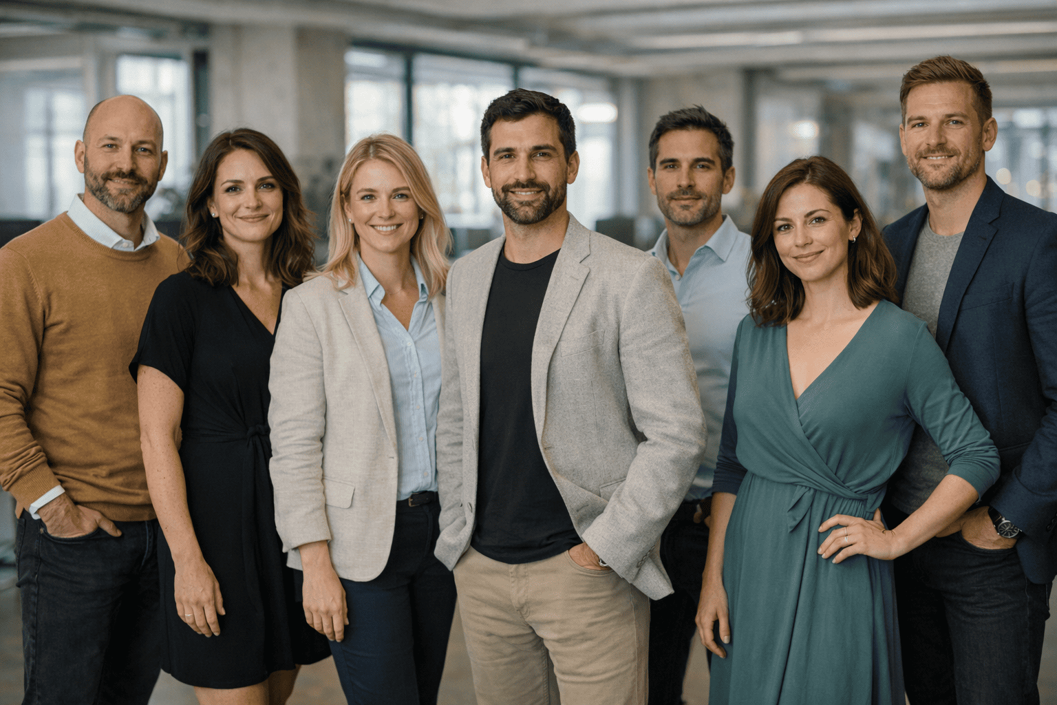 Team working on AI trading platform — Bystry Zyskownia